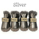 Non-Slip Dog Boots for Winter Walks