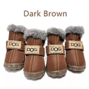 Non-Slip Dog Boots for Winter Walks