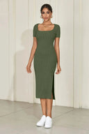Elegant Comfort Knit Dress for Women