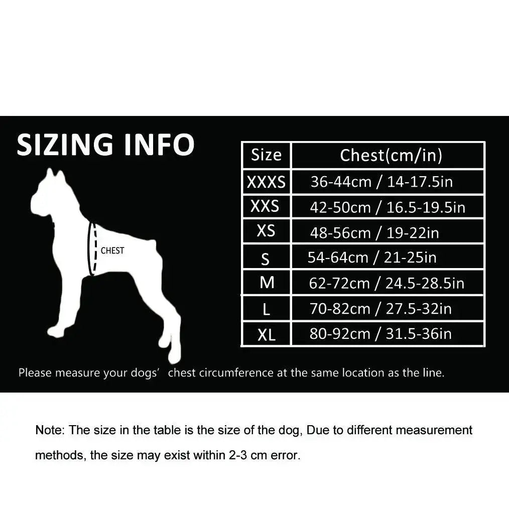 Truelove Soft Mesh Padded Dog Harness Night Visibility