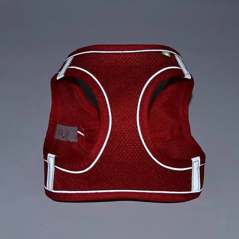 Adjustable Small Breed Dog Harness Set Reflective Vest