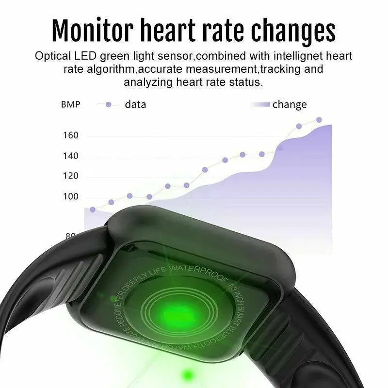 Y68 Smartwatch Essential Fitness Tracker for Active Living