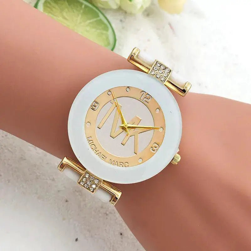 TVK Black Luxury Fashion Watch Elegant Timepiece for Women