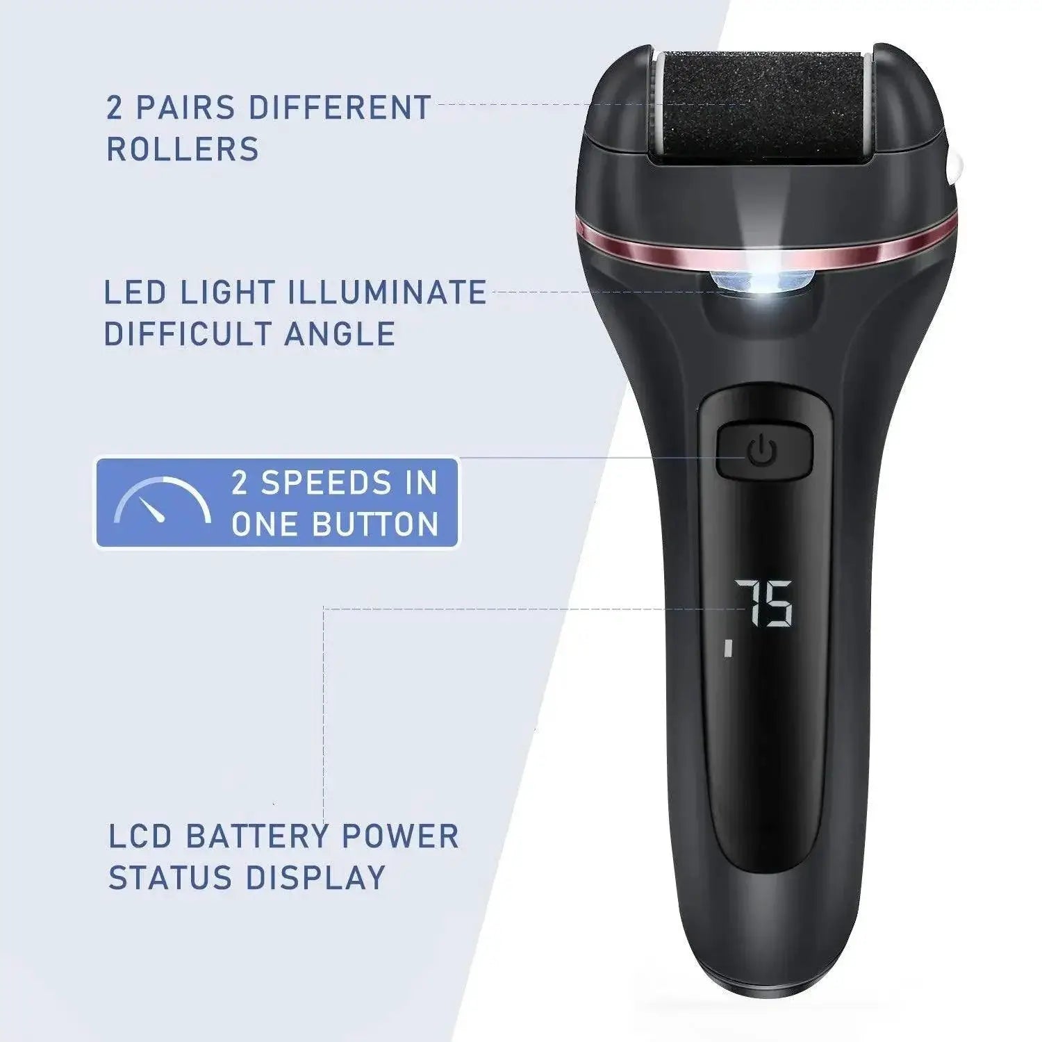 Ultimate Electric Foot Care Solution With Speed Control