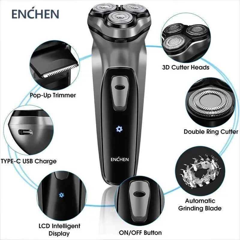ENCHEN Blackstone 3D Electric Shaver For Ultimate Grooming