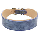 Personalized Leather Dog Collar With Free Name Print