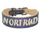 Personalized Leather Dog Collar With Free Name Print