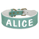 Personalized Leather Dog Collar With Free Name Print