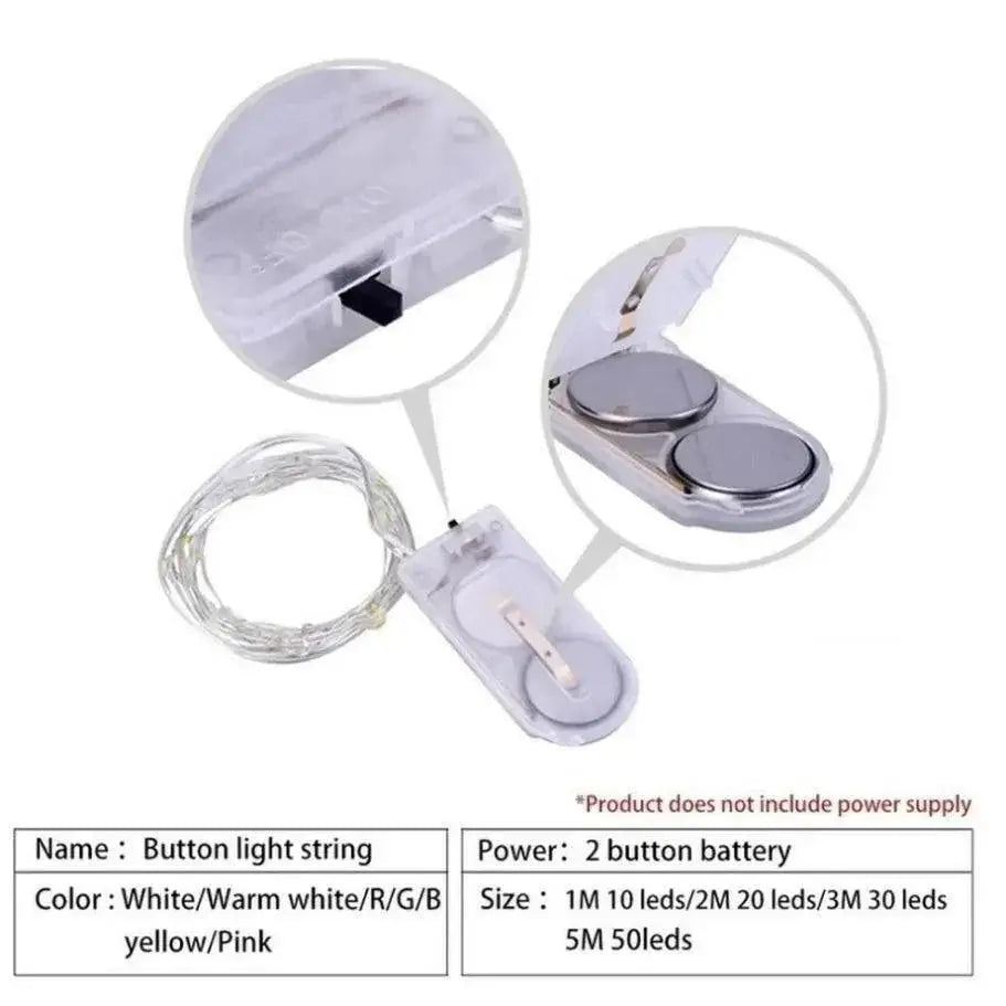 Vibrant Waterproof LED Fairy Lights For Indoor Outdoor Decor