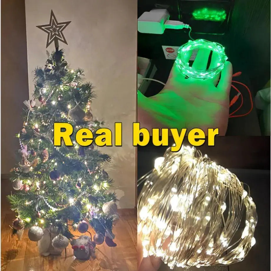 Enchanting USB Fairy Lights for Stunning Christmas Decor