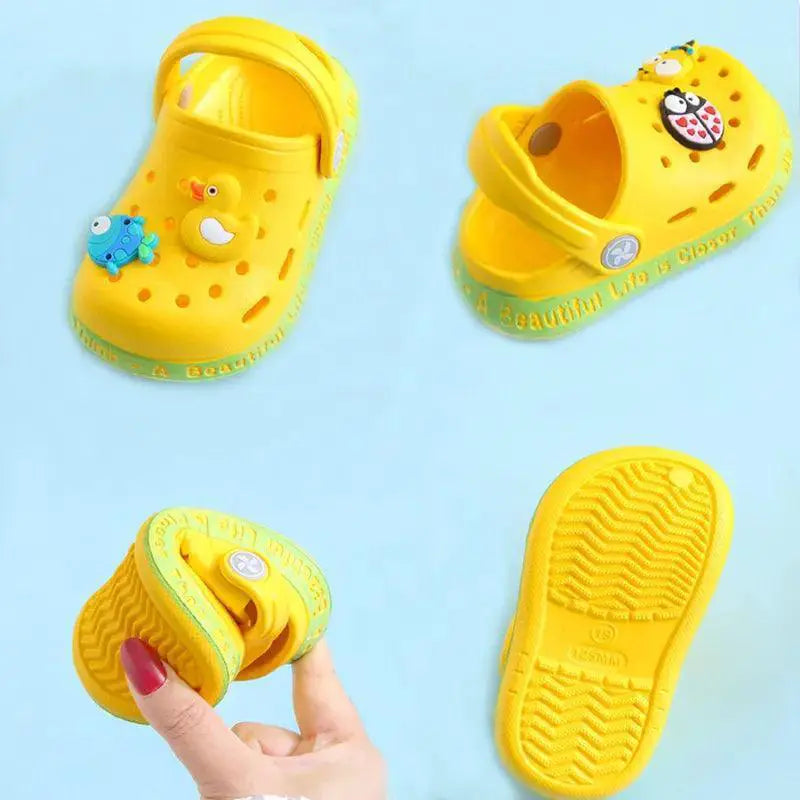 Baby Summer Garden Sandals Cute Cartoon Design For Kids