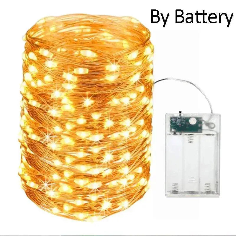Waterproof LED Fairy String Lights For Holiday Decor