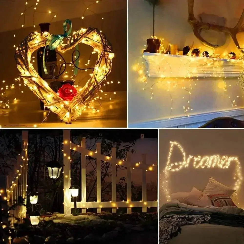 Waterproof LED Fairy String Lights For Holiday Decor