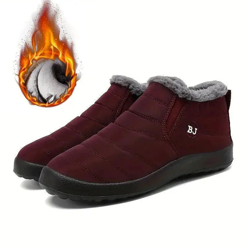 Stay Stylish Women Winter Hiking Snow Boots For Comfort