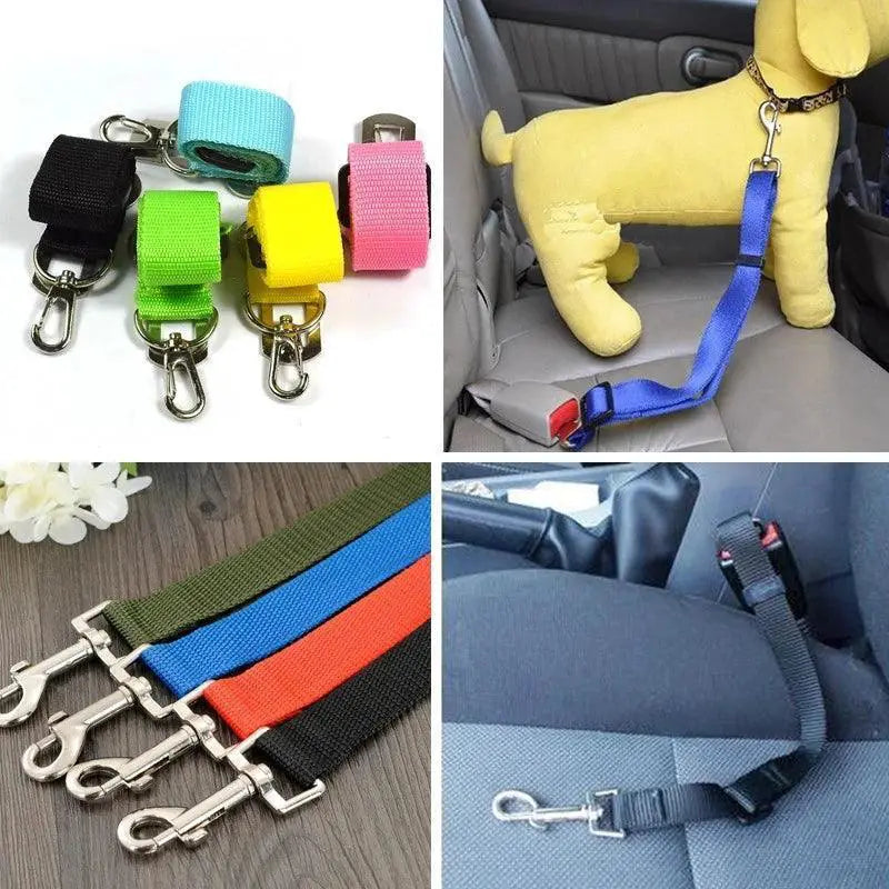 Dog Safety Belt Reflective Harness For Secure Travel