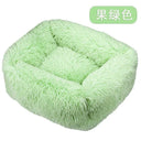 Lux Plush Dog Bed for Deep Sleep 45x30