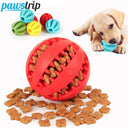 Soft Pet Dog Chew Toy Interactive Elasticity Ball For Fun