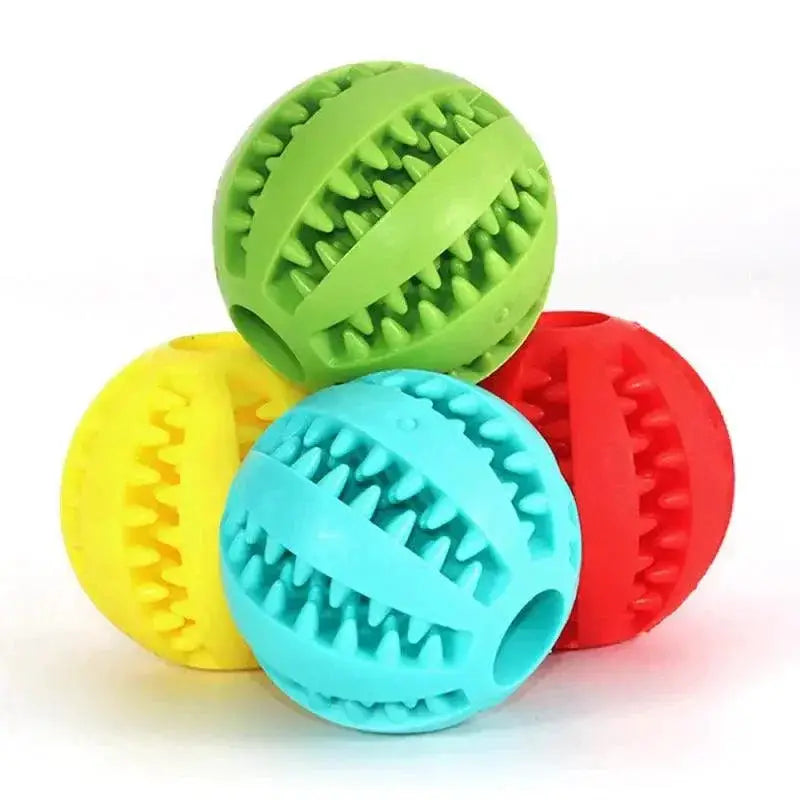 Soft Pet Dog Chew Toy Interactive Elasticity Ball For Fun