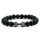 Lava Bead Bracelet for Gymgoers