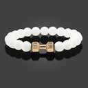 Lava Bead Bracelet for Gymgoers