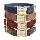 Nylon Dog Collar Set with Engraving
