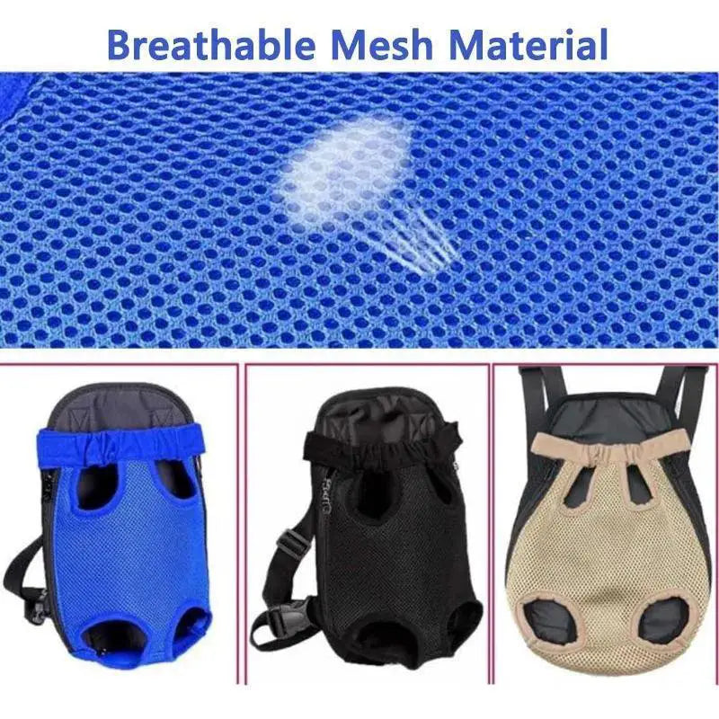 TrailPaw Mesh Camo Pet Carrier Backpack Hands Free Travel
