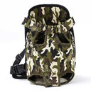TrailPaw Mesh Camo Pet Carrier Backpack Hands Free Travel