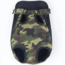 TrailPaw Mesh Camo Pet Carrier Backpack Hands Free Travel