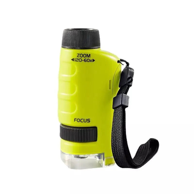 Explore Nature With Child Friendly LED Pocket Microscope