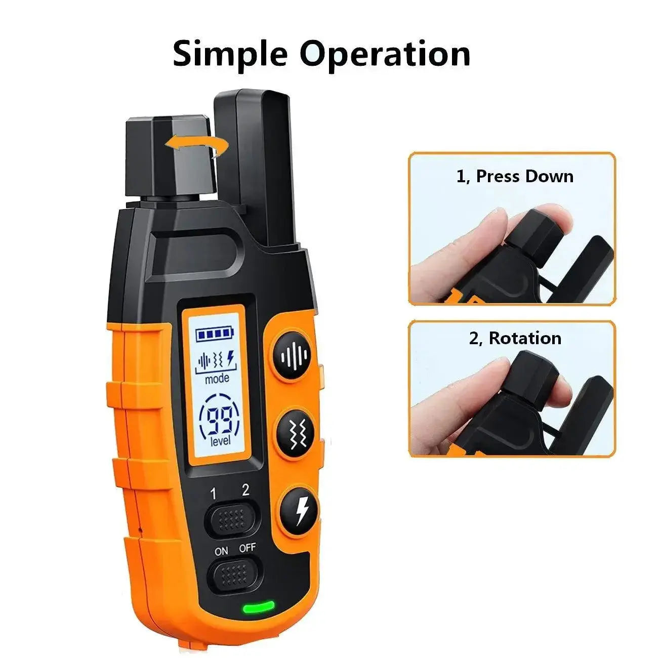 Advanced Remote Dog Training Collar Waterproof Control System