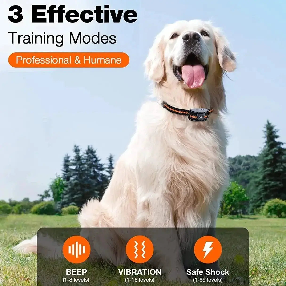 Advanced Remote Dog Training Collar Waterproof Control System
