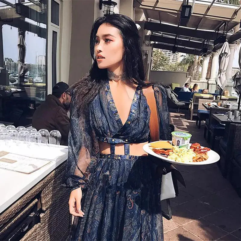 Bohemian Beach Skirt Stylish Seaside Vacation Wear