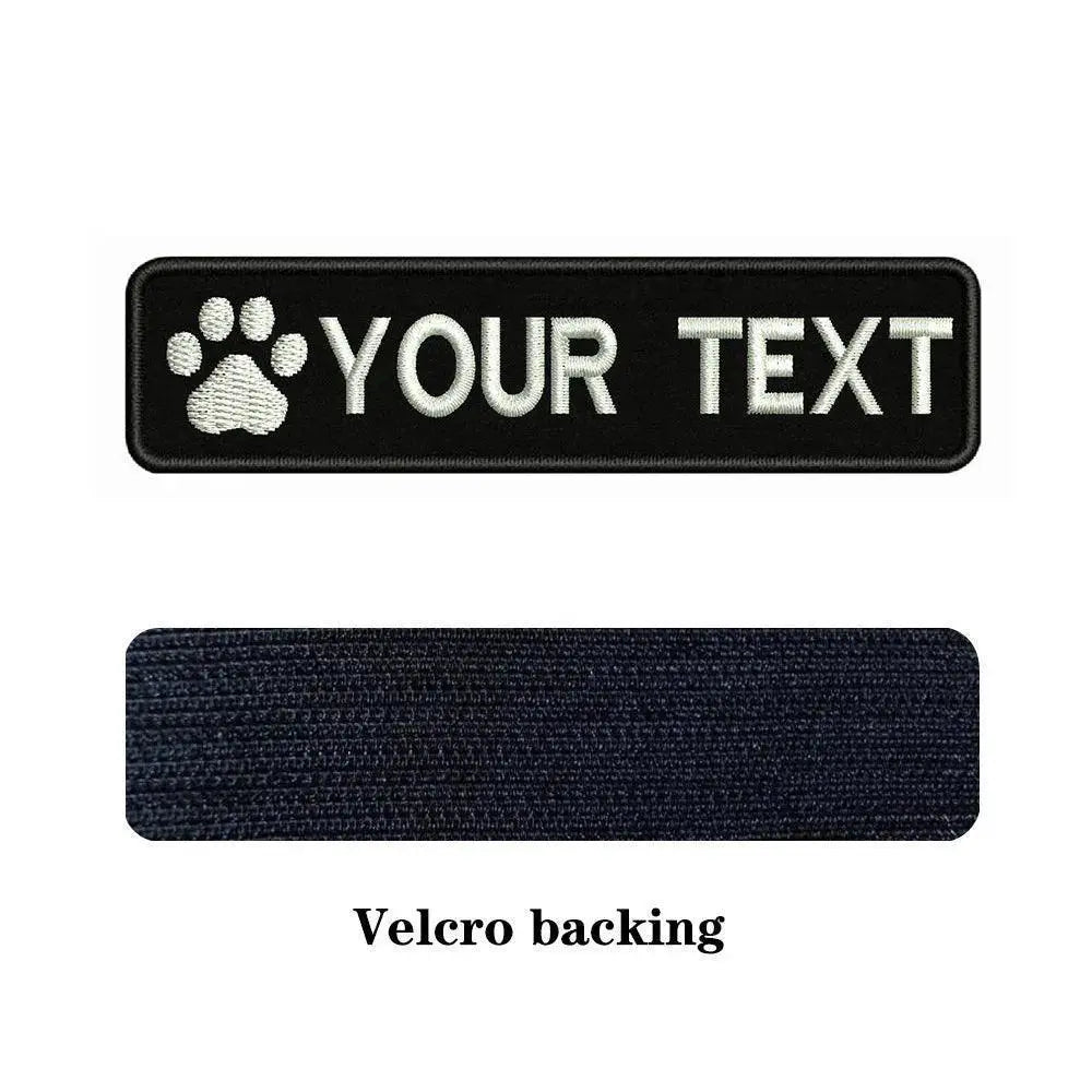 Custom Dog Paw Embroidery Patch Personalized Pet Style