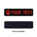 Custom Dog Paw Embroidery Patch Personalized Pet Style