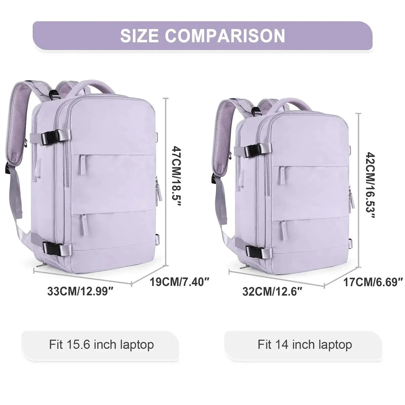 Ultimate Womens Travel Backpack Carry On Bag For Women