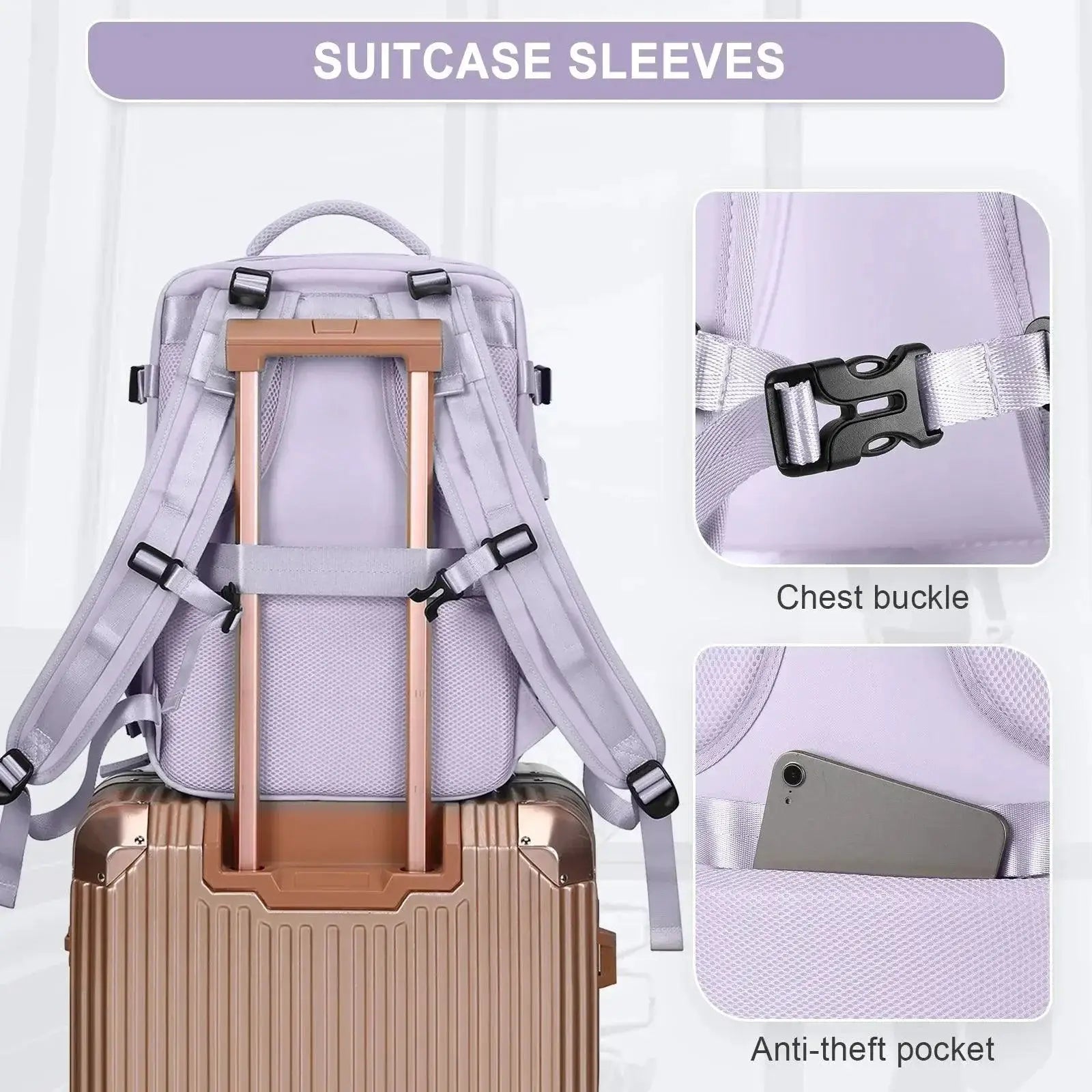 Ultimate Womens Travel Backpack Carry On Bag For Women