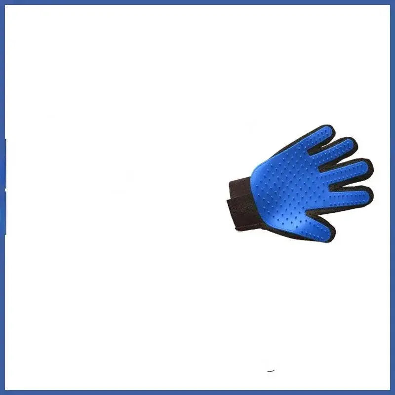 Rubber Pet Grooming Glove For Soft Massage And Hair Removal
