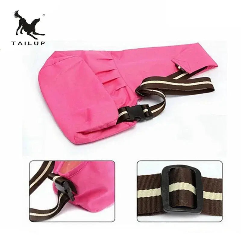 Tailup Windproof Adjustable Dog Carrier Sling Backpack Cozy