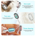 Mess Free Cat Grooming Brush with Wipes