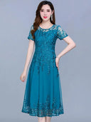 Women Chiffon Dress for Summer Comfort