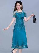 Women Chiffon Dress for Summer Comfort