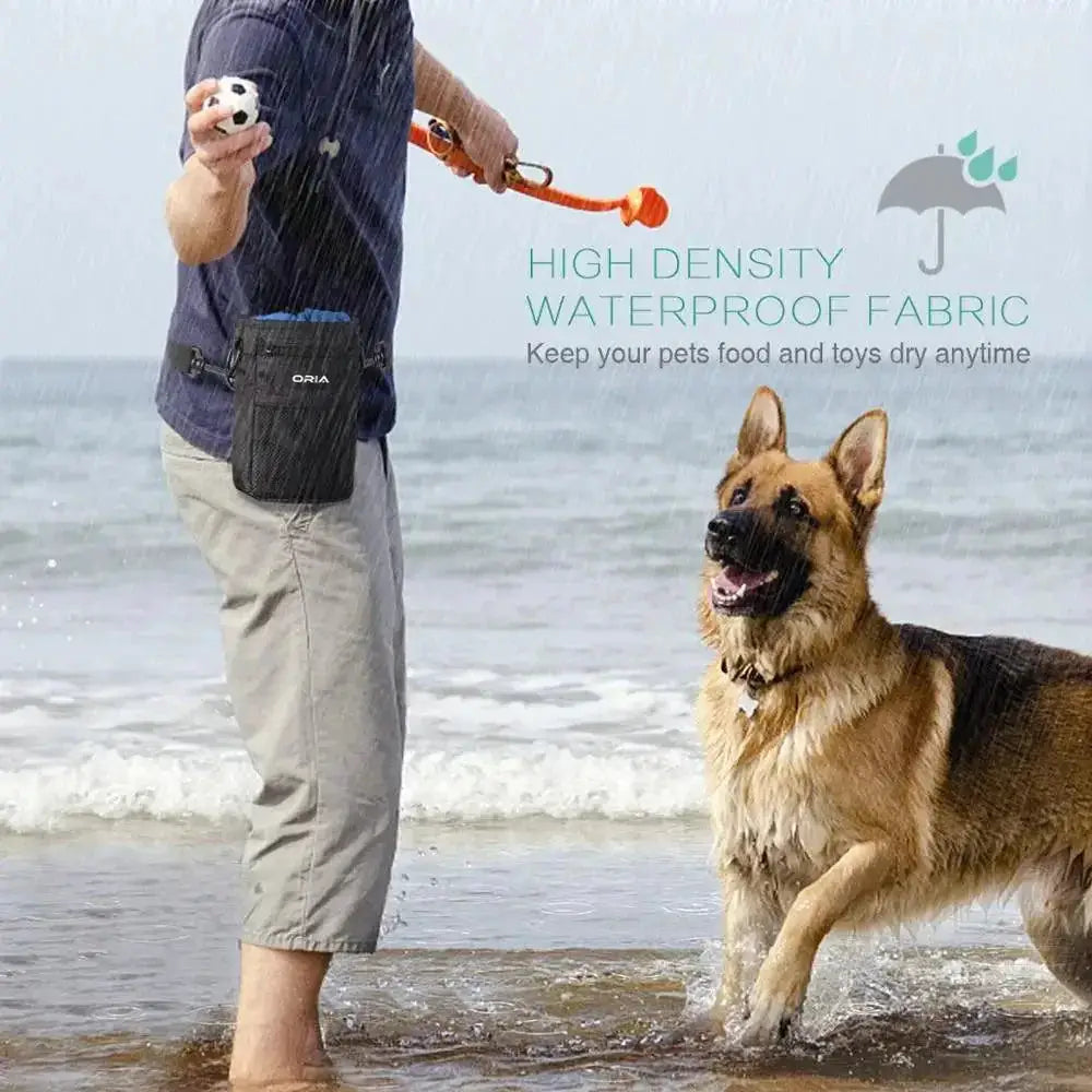 ORIA Dog Training Pouch With Waste Bag Dispenser Accessories