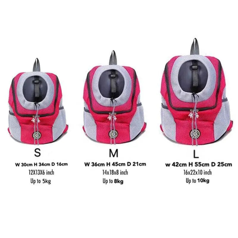 PawVoyage Breathable Dog Carrier Backpack For Travel Comfort
