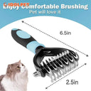 Less Shedding Deshedding Brush for Cats