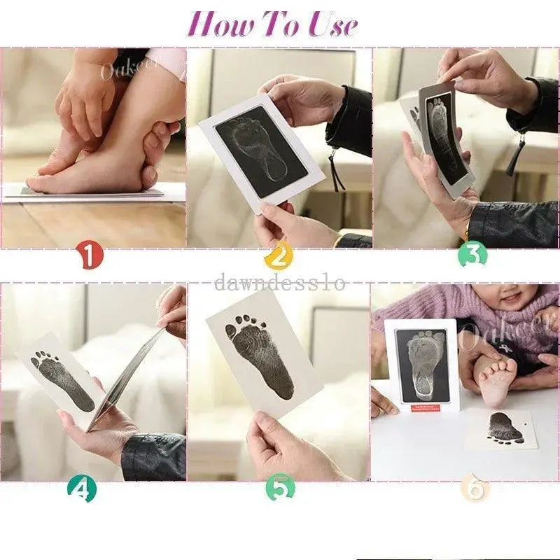 Memory Capturing Inkless Paw And Handprint Pad Safe Easy