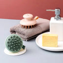 Handheld Hair Massager Brush with Hair Cleaning Comb Tool
