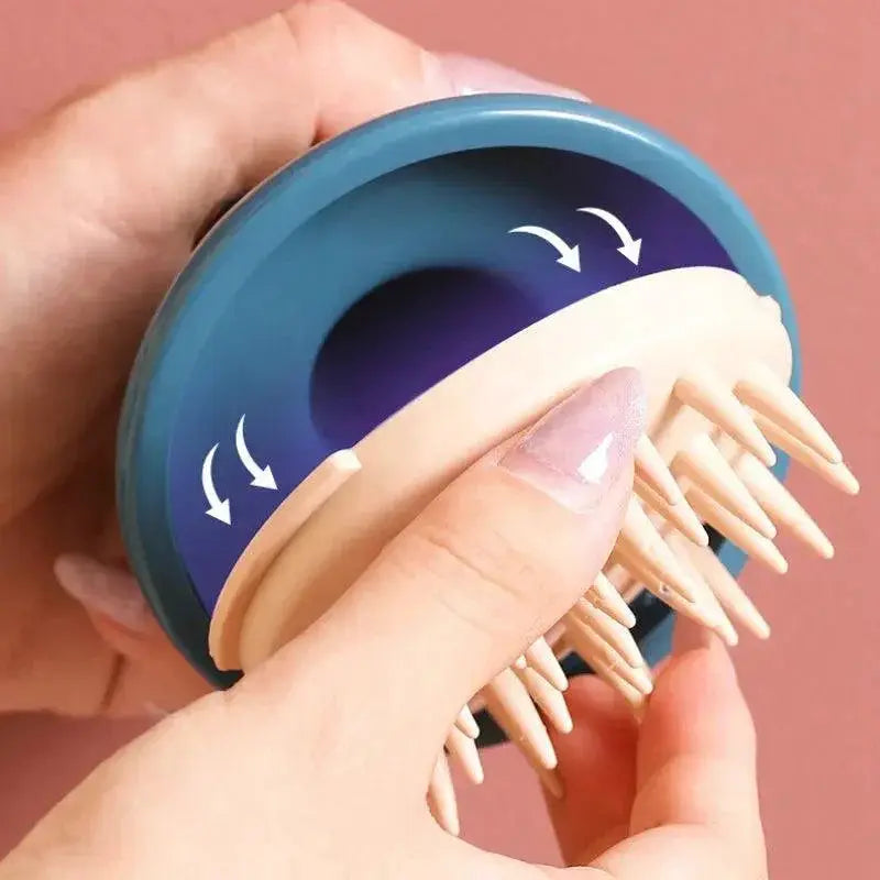 Handheld Hair Massager Brush with Hair Cleaning Comb Tool