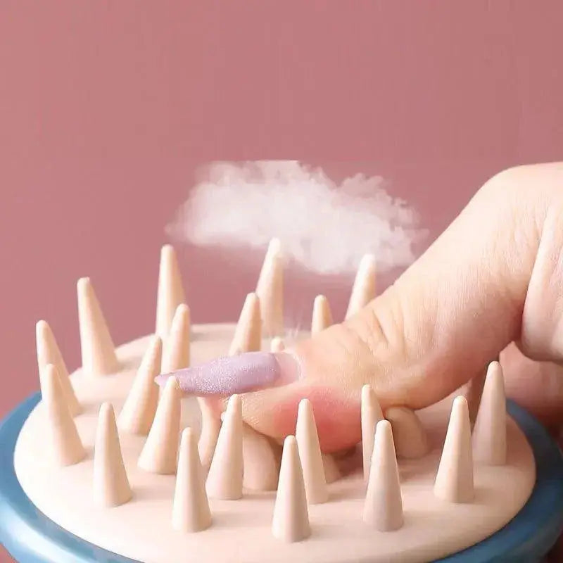 Handheld Hair Massager Brush with Hair Cleaning Comb Tool
