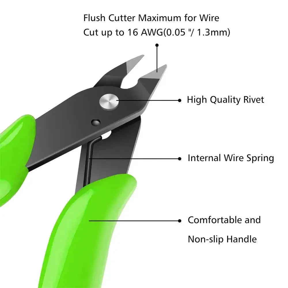 Universal Carbon Steel Pliers With Insulated Grips
