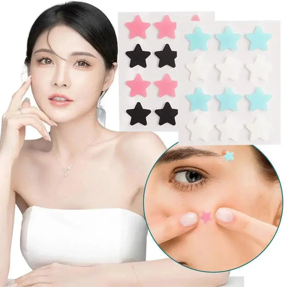 Fun Star Shaped Hydrocolloid Acne Patches For Clear Skin